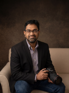 Headshot of the founder photographer